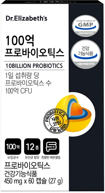 닥터엘리자베스 100억 프로바이오틱스, 1개, 60정 - 쿠팡