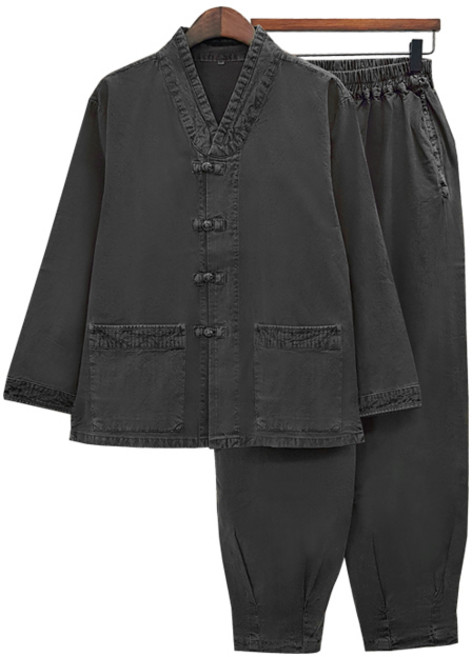 20수 V넥 남녀공용 생활한복 한벌