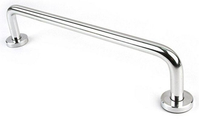 욕실 대형 50cm 알루미늄 벽걸이 타공형 수건걸이 벽부형, 1개