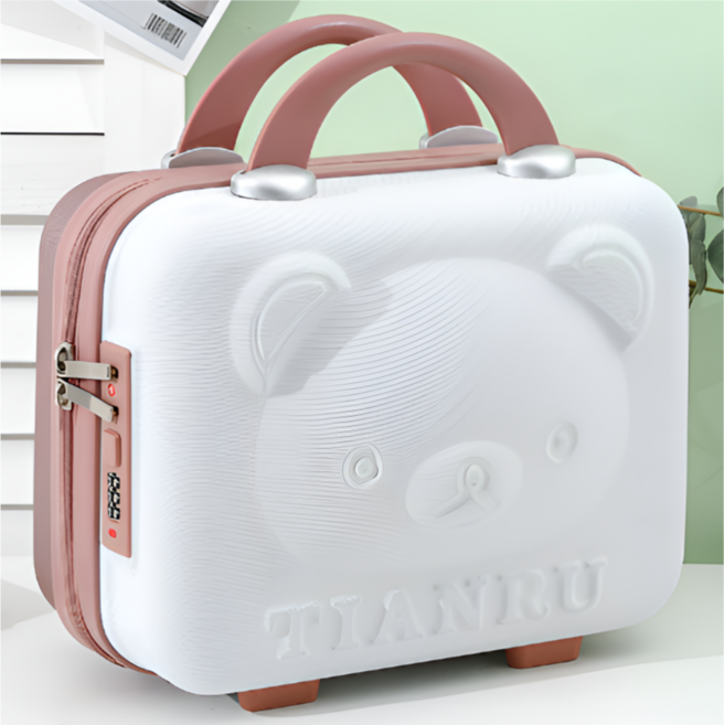 곰돌이 레디백 미니캐리어 기내용 여행가방 캐리어 결합 보조캐리어