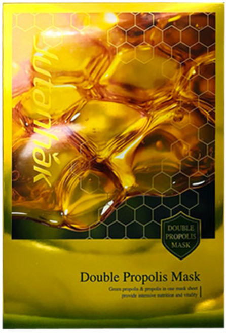 한국화장품 쥬단학 더블 프로폴리스 마스크 23ml x 10매, 1박스