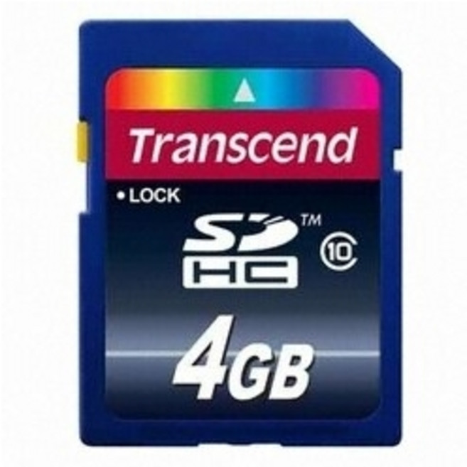 트랜센드 (트랜센드) SDHC CLASS10 Ultimate 4GB 정품 /메모리/리더기, 1개