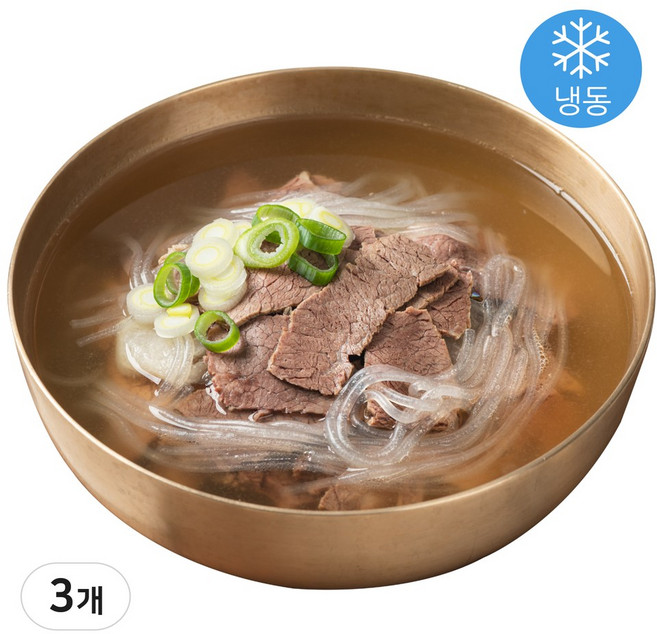 소담소담 한우 뼈없는 갈비탕 1.1kg, 3개