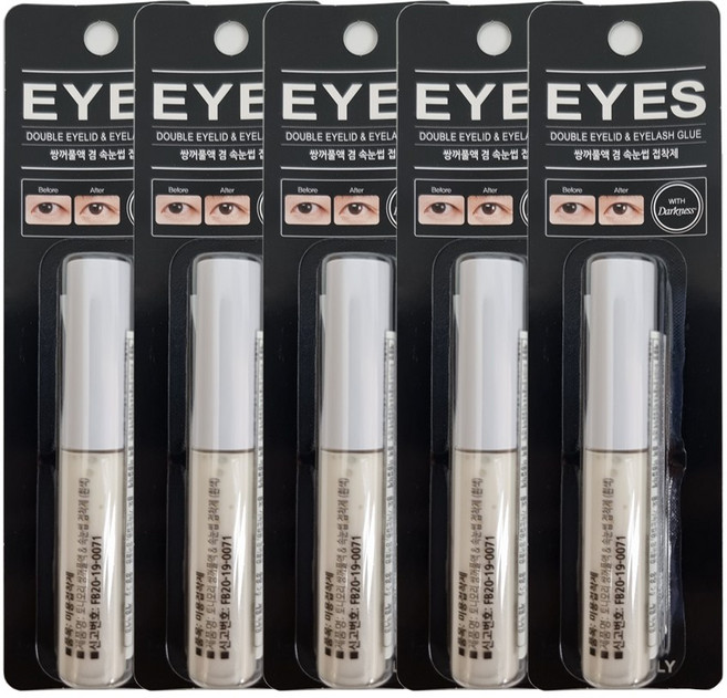 토니모리 쌍꺼풀액 속눈썹 접착제, 5개