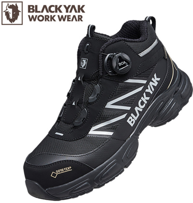 YAK-507G / 블랙야크 고어텍스 안전화/다이얼 타입 작업화