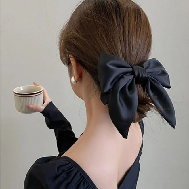 winter sale 리본머리끈 곱창밴드 빅사이즈 우아한 여성 머리끈 손목밴드