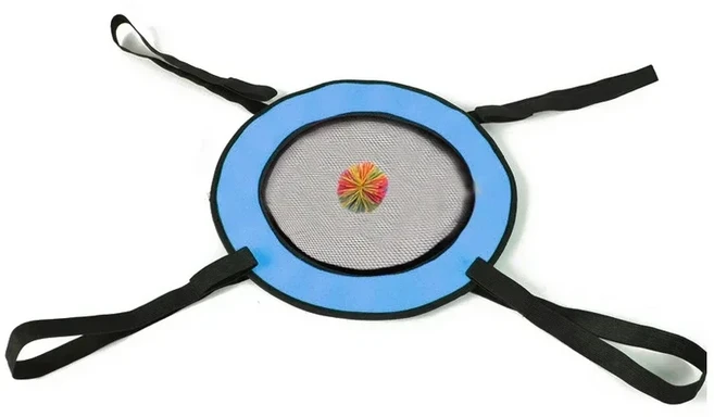 두사람 대화 형 던지기 및 잡기 게임 야외 재미 스포츠 부모 자녀 장난감 손 눈 조정 감각, 01 blue, 01 blue