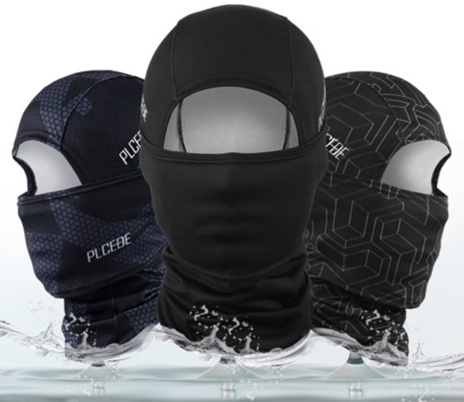 쿨 바라클라바 운동용 얼굴 마스크 여름용 트레이닝 선수 마라톤 야구 운동 앞면 버프, 단품, 1개