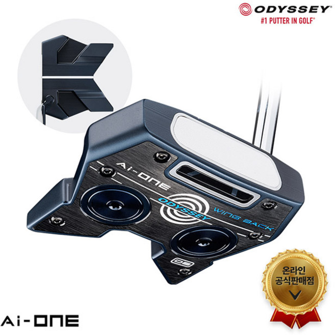 캘러웨이 오디세이 Ai-ONE 퍼터[윙백], 34