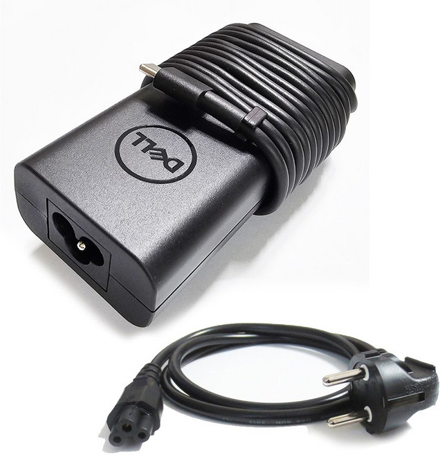 델 정품 65w C타입 PD 충전기 노트북 어댑터 HA65NM190 65w 20V 3.25A 전원케이블포함, HA65NM190 + 3구, 1개