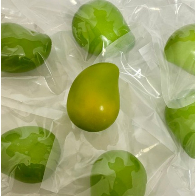 열반응 진짜 크런치 망고 슬랑이 말랑이 스퀴시 (크런치없는것과비교불가), 1개, 100g, 온도변화크런치포함