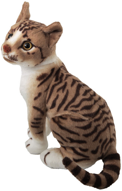 스토리원 리얼 고양이 인형, 고등어(섰냥), 25cm, 1개