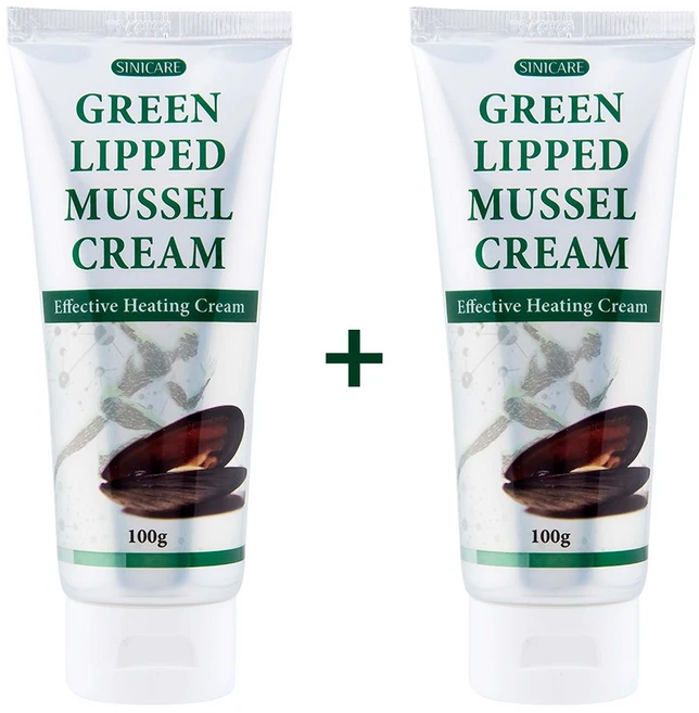 SINICARE 시니케어 호주 초록입홍합 크림 100g 2팩, 2개 - 쿠팡