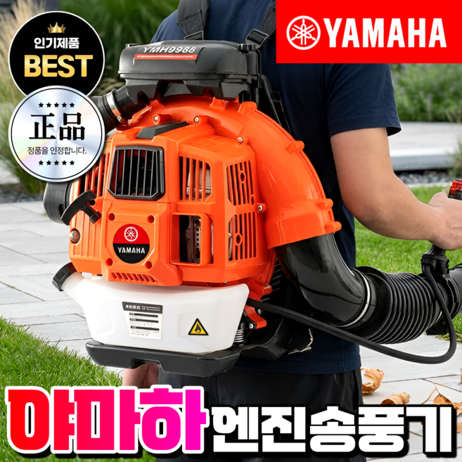 4위 - 광화물산 초강력 엔진송풍기 낙엽 대포 에어건 세차 눈청소기 제설, 1개, A) 2행정 6000 엔진형