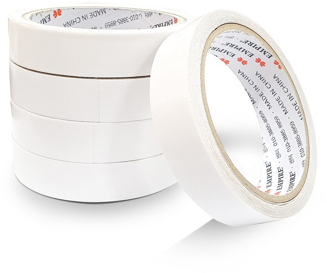 고점도 강한 접착력 양면테이프 20mm x 10m, 5개