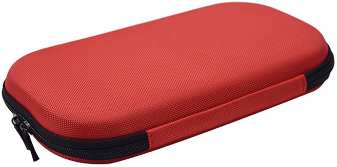 의료 EVA 하드 운반 케이스 메쉬 포켓 청진 기 Otoscope 액세서리 파우치 Littmann Omron 악기, Red, 1개