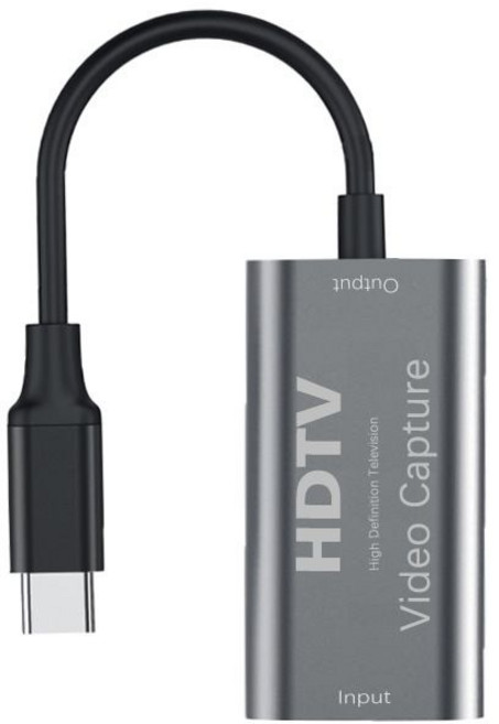 USB3.0 影像擷取卡 支援手機 平板 電腦 直播 遊戲採集盒, Type-c手機平板擷取卡