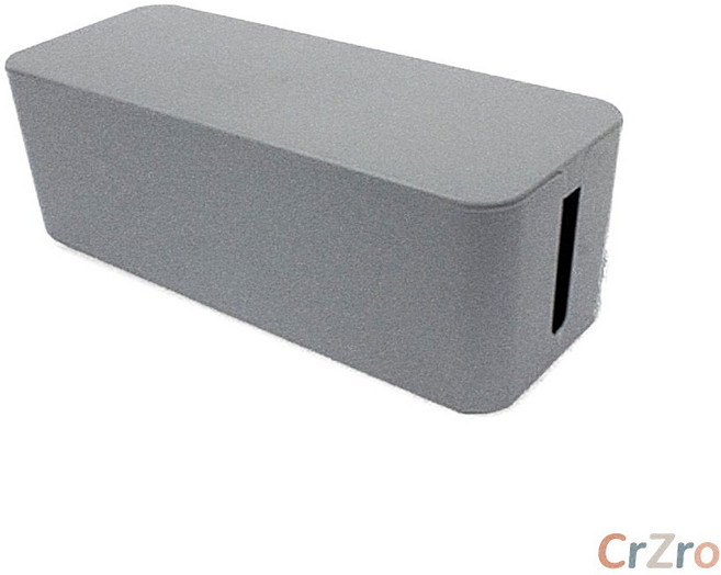 파워존 멀티탭 케이블 정리함 박스 대형 8구 전선 수납함 데스크탑 책상 1개입