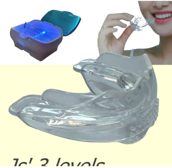 이갈이 방지 셀프 마우스피스 치료 치아 교정 앞니 부분 교정기, 1개, 레벨2