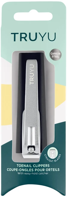 트루유 일자형 고급 발톱깎이 튐방지커버 카본 스틸 네일 전문가용 손톱깍기 절삭력 & 쉬운 그립감 디자인 사무실용 추천 고급 선물용 사이즈 (실버), 1개, 실버 - 쿠팡