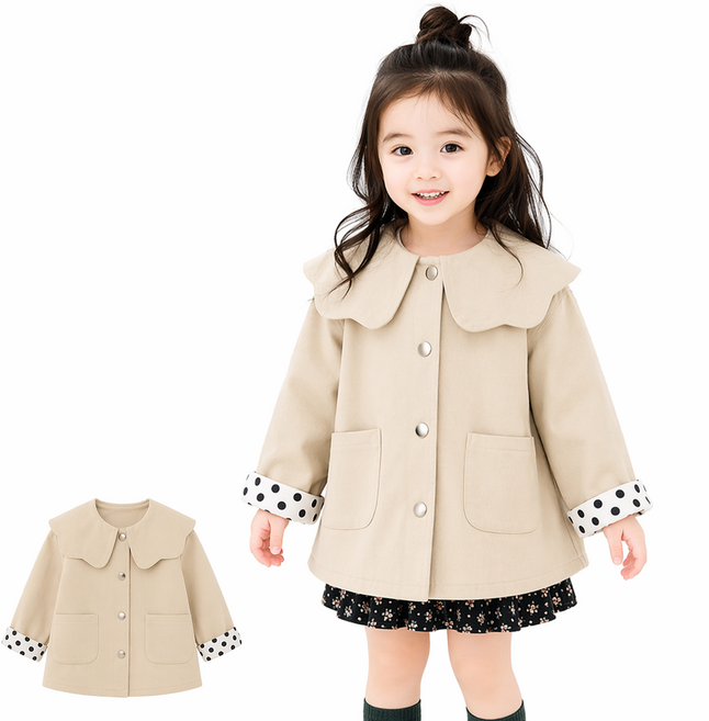 여아 유아 아기무스탕 떡볶이 롱코트 키즈 아동복 주니어옷