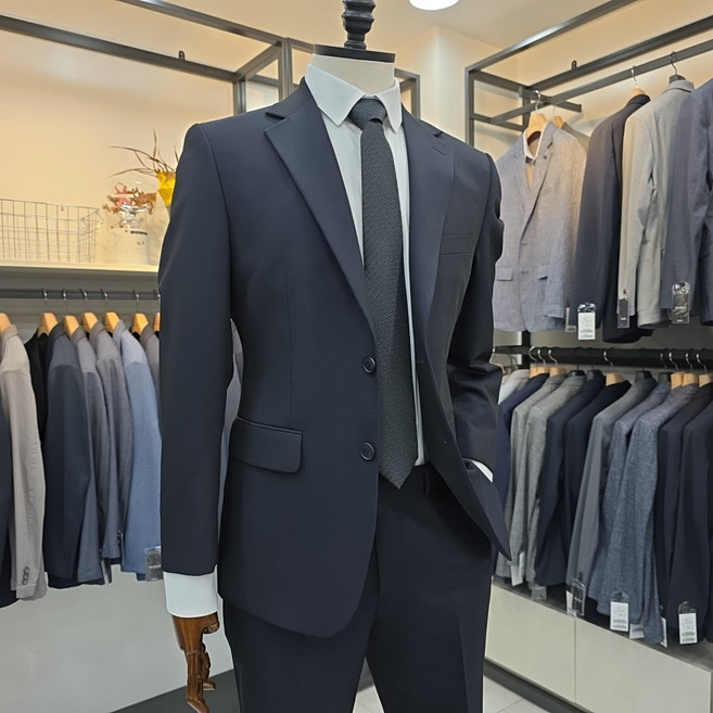 세정트레몰로 봄가을용 네이비 면접정장셋트 TGNGA5S33C45156