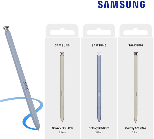 삼성 정품 갤럭시 S25 울트라 S펜 EJ-PS938, 1개, 라이트실버(S펜)