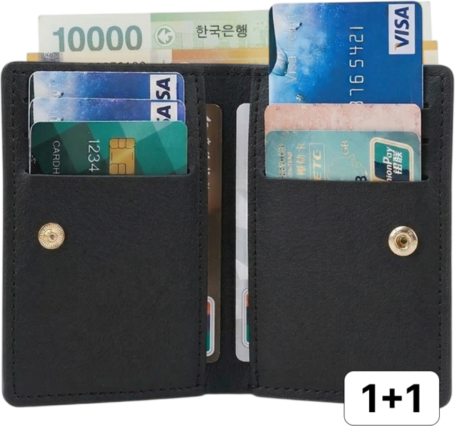 비바핏 심플 9칸 카드지갑