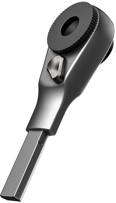 Leatherman 아웃도어 나이프 레더맨 멀티툴 등산용 캠핑용 공구 GALVANOX 모델용 플랫 엔드 래칫 드라이버 - 멀티 툴 비트 키트 및 표준 0.6cm1/4인치 육각, GALVANOX Leatherman 모델용 플랫 엔드