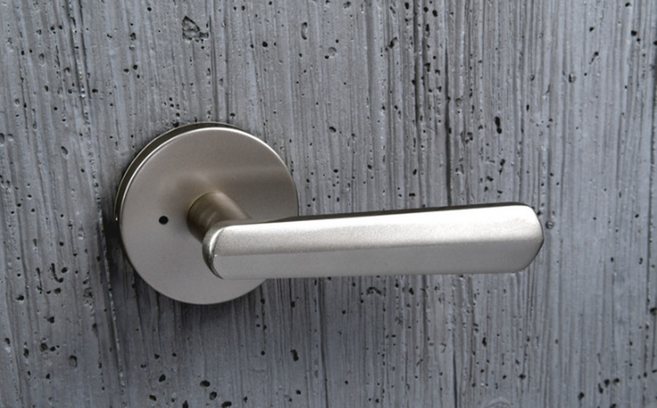 에이에프에이씨 실버 버튼형 방문손잡이 12-01, 8세트