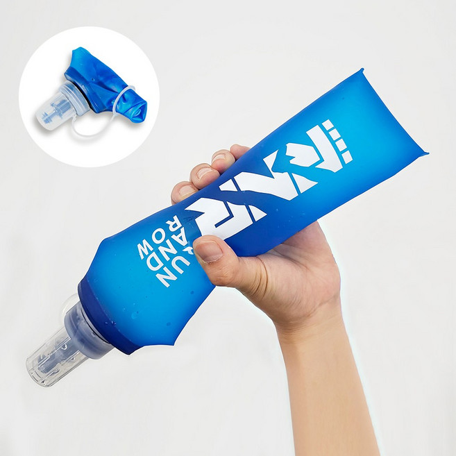 아트리 플라스크 런닝 물통 힙색 500, 블루, 1개, 500ml