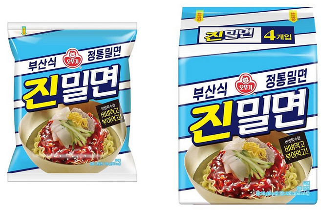 오뚜기 진밀면 135g 8개