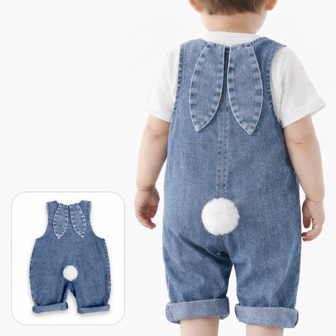 유아동 데님팬츠 남아 여아 청바지 키즈 일자핏 데일리룩 밴딩