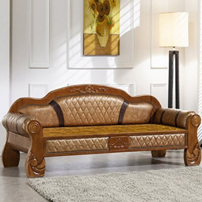 현대의료기 312NSF 황토숯볼 흙쇼파 흙카우치, 브라운