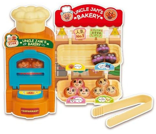 호빵맨 빵을 하자 잼 아저씨의 갓 구운 빵 공장 미니, 1개