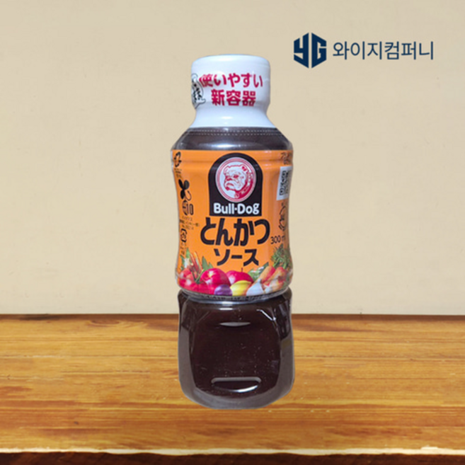 돈까스소스 300ml 돈가스 불독 타레 소스 과일 야채 가정용 수입양념 일식소스, 1개