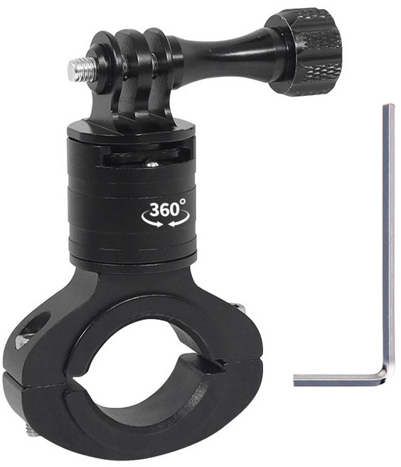 비상 노바 알루미늄 봉클램프 액션캠 변환 마운트, 1개