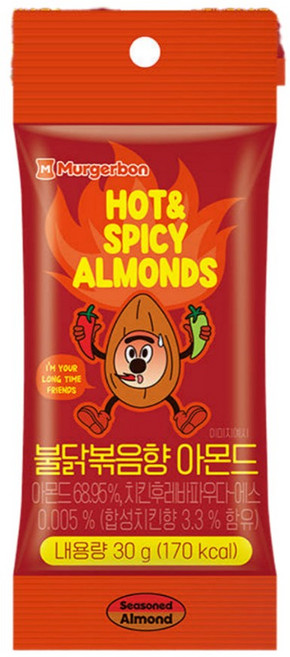 머거본 와사비 아몬드 30g 1봉, 1개