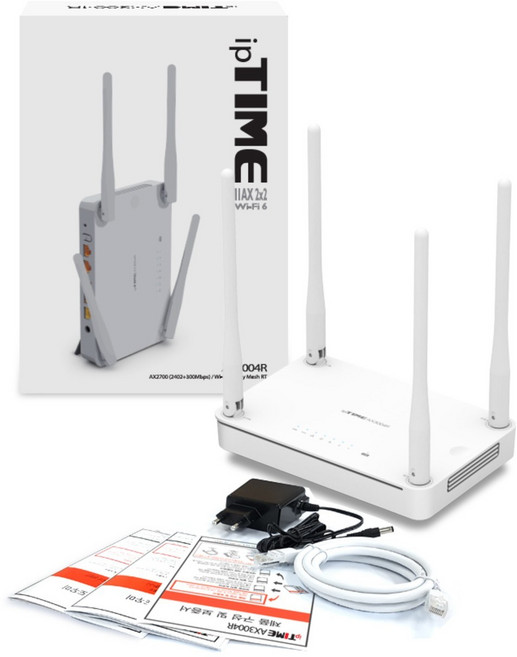 ipTIME 유무선 공유기, AX3000R, 1개