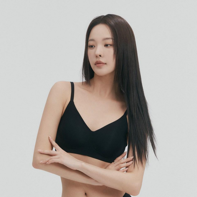 [하성민기업] 여름용 초경량 일체형 라이트윙 심리스브라 브라렛형