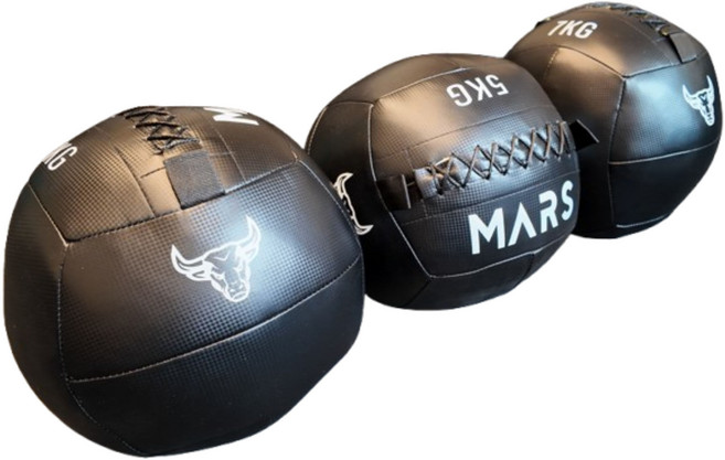 마르스 복싱전용 메디신볼 메디슨 월 웨이트 볼, 1개, 3kg, 단품
