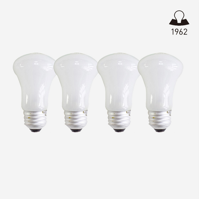 KS 국산 백열 전구 크립톤 일광 25W 불투명, 4개, 전구색