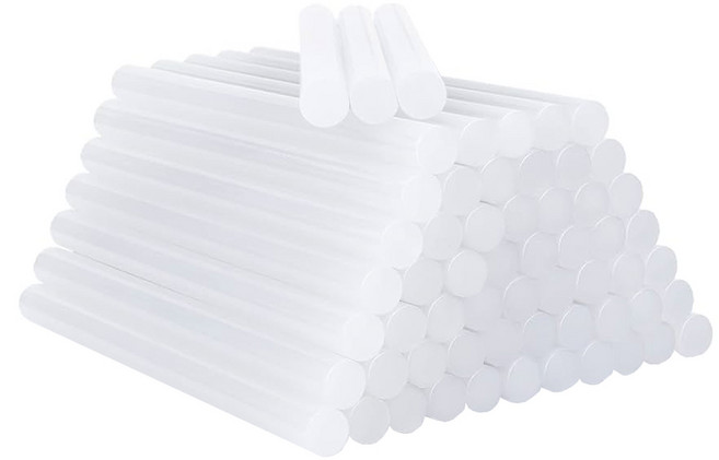 호토 HOTO 글루건용 7mm 글루건심 63 pcs 핫멜트 글루스틱 소 500g, 1개