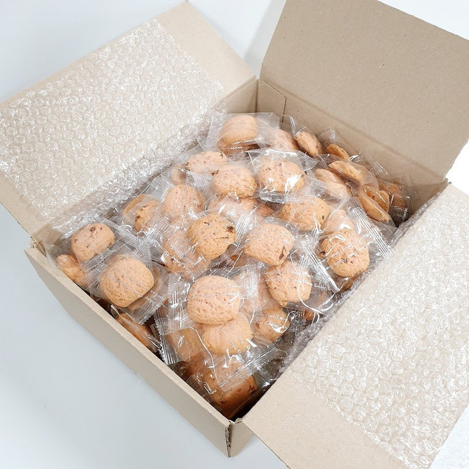 그린밀크쿠키 개별포장 낱개포장 크랜베리쿠키 대용량과자 사무실간식 500g 1kg 카페쿠키, 1박스