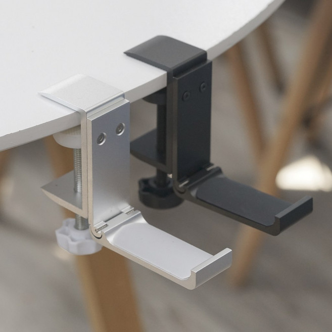 책상가방걸이 책가방 폴딩거치대, 실버