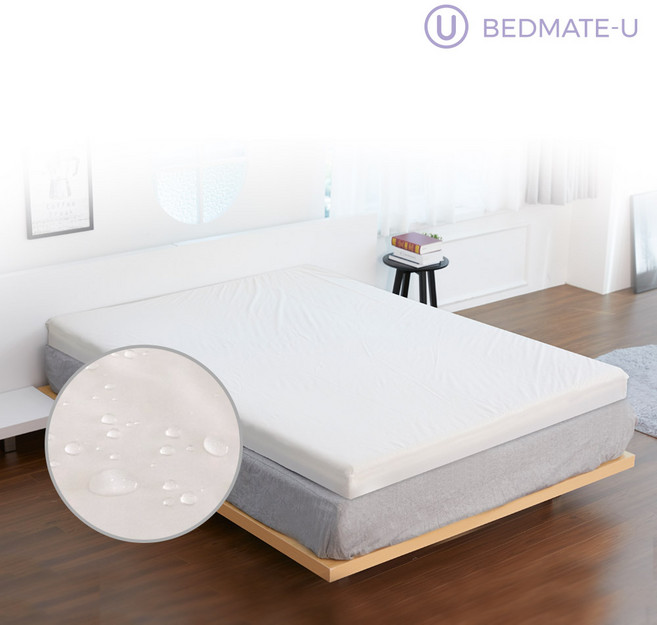베드메이트유 10cm 토퍼 매트리스 전용-밴드형 방수커버