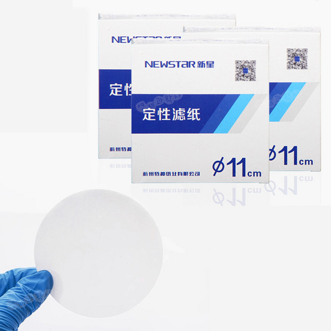 영재과학 과학실험용 거름종이 100매 (11cm) 정성여과지 필터페이퍼, 102 거름종이(중간속도) 100매입