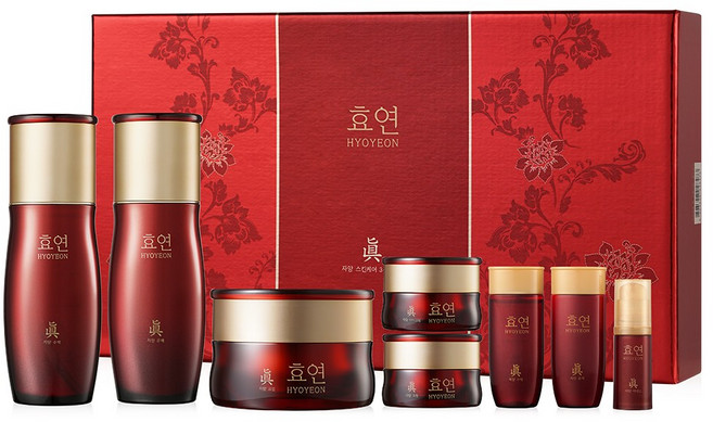 웰코스 과일나라 효연 자양 진 한방 스킨케어 3종 세트, 1세트