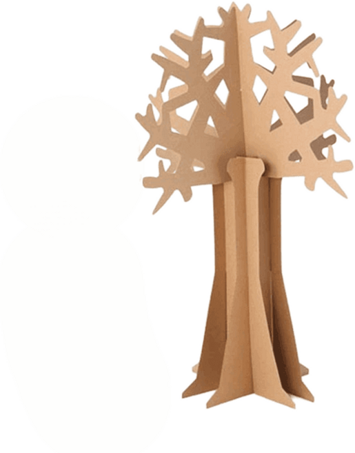 입체 종이 나무 큰 장식 전시 교실 DIY 색칠 골판지 소품 모형 미술 수업 환경구성, 입체 나무128x90cm