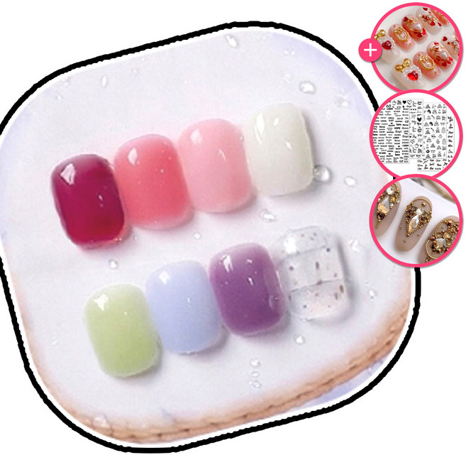 [오늘출발] 수짜젤 맑고 생기있는 과즙 시럽젤 글리터젤 프루비아 8종 단품+아이딜우드화일, 1개, 8g, 2-13 + 아이딜우드화일